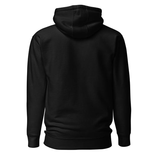 Thirsty hoodie sweatshirt back black