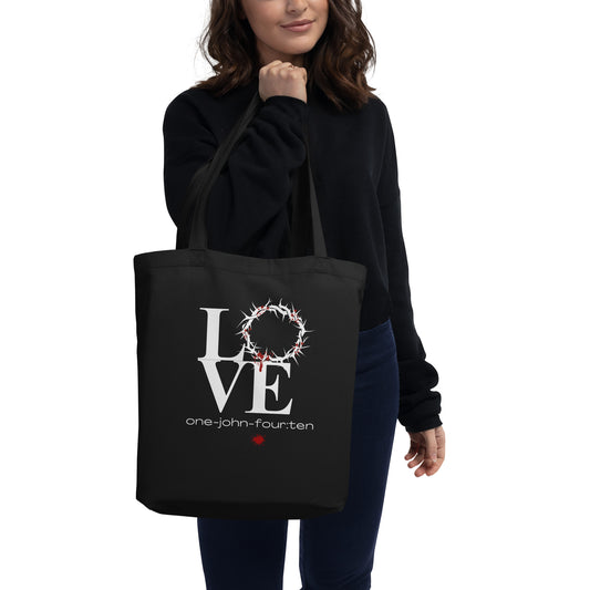 This Is Love tote black