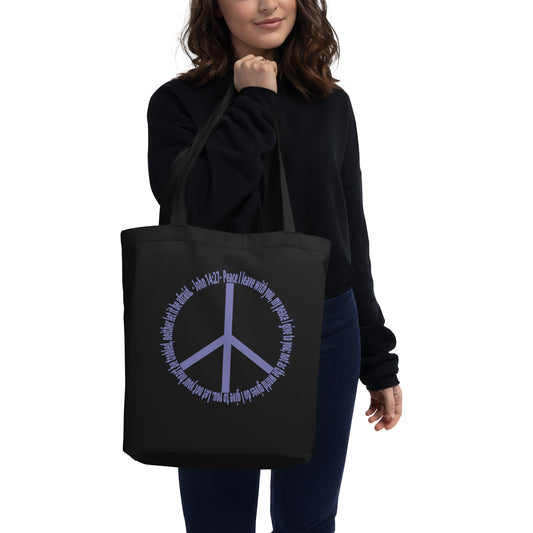 Gods Peace is Greater Than World Peace tote black