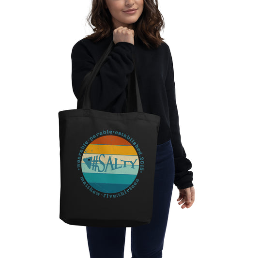 #SALTY tote black