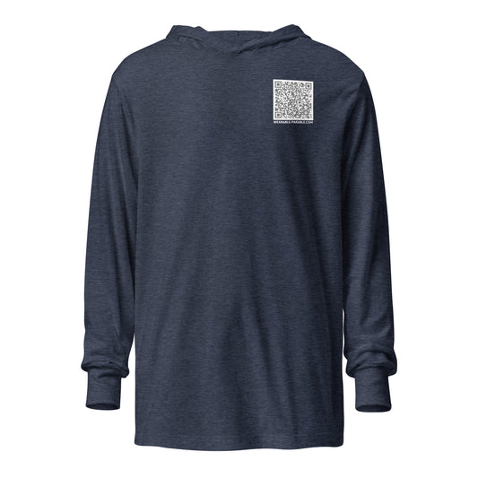 Enter-Net Influencer hoodie t-shirt heather navy