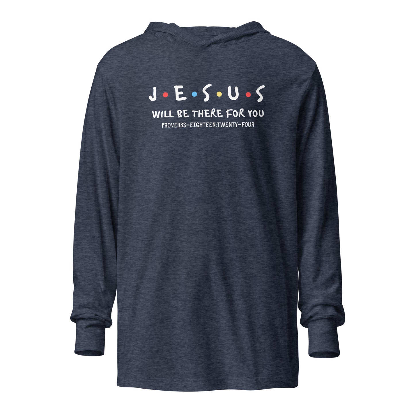 Jesus Is My Friend hoodie t-shirt heather navy