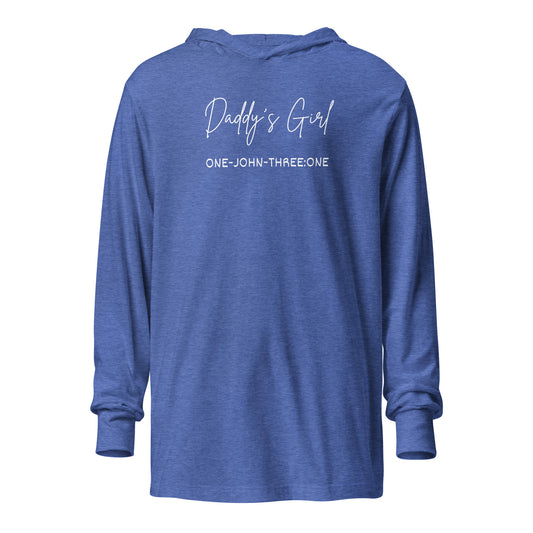 Daddy’s Girl hoodie t-shirt heather true royal