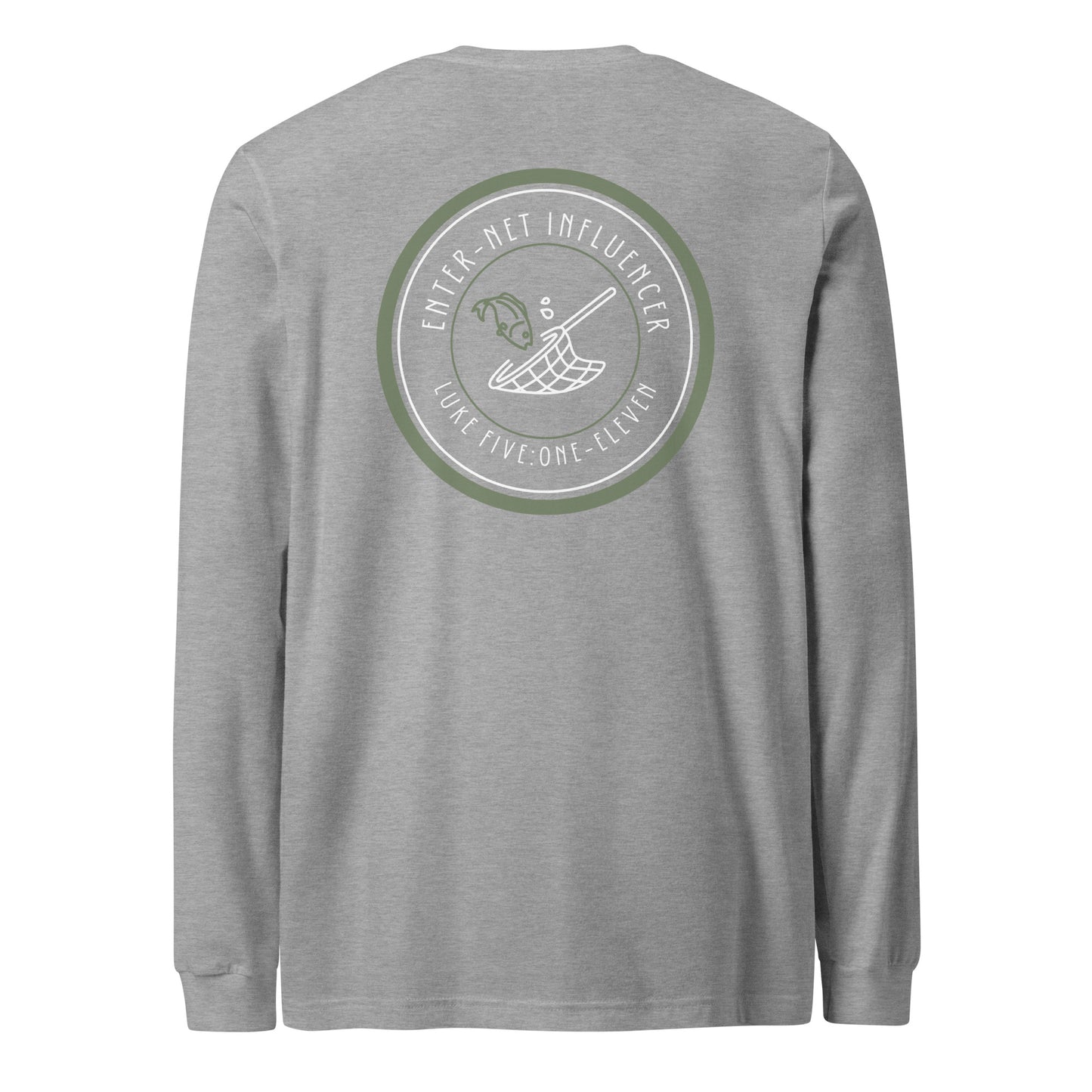 Enter-Net Influencer long-sleeve t-shirt athletic heather