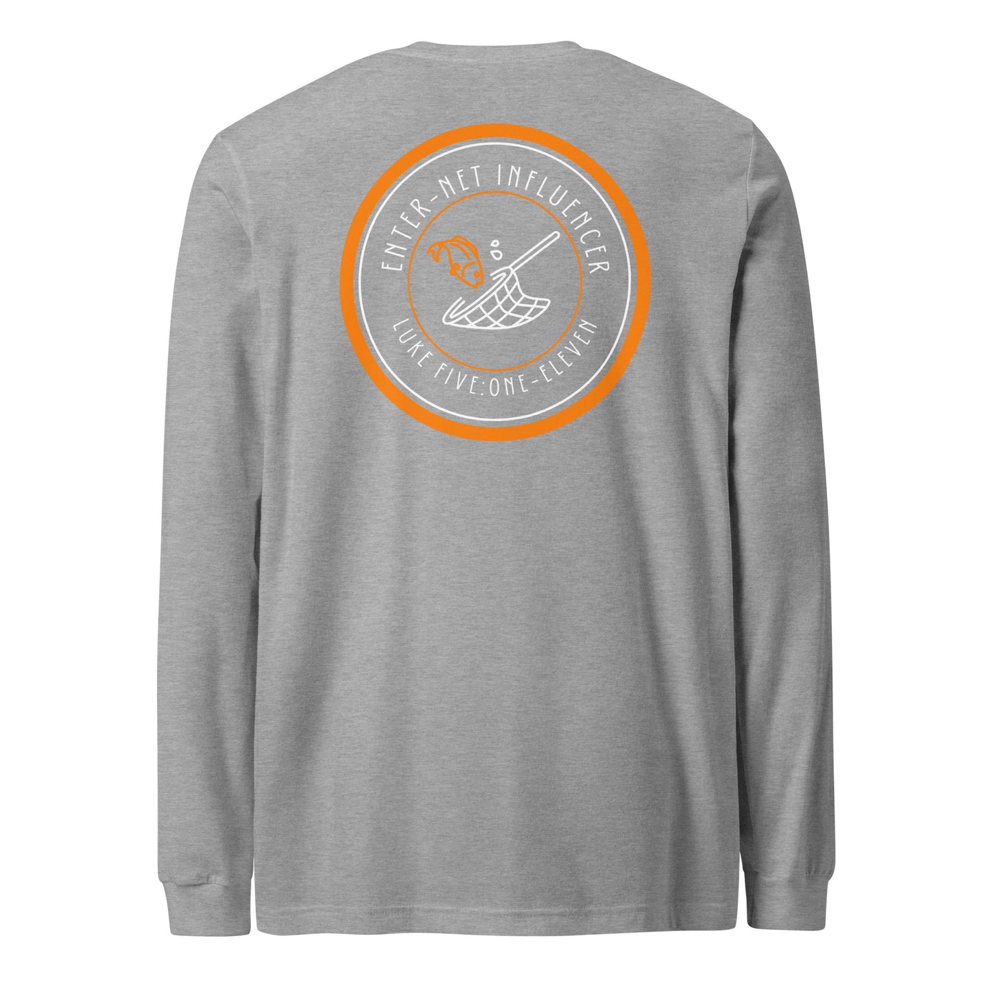 Enter-Net Influencer long-sleeve t-shirt athletic heather
