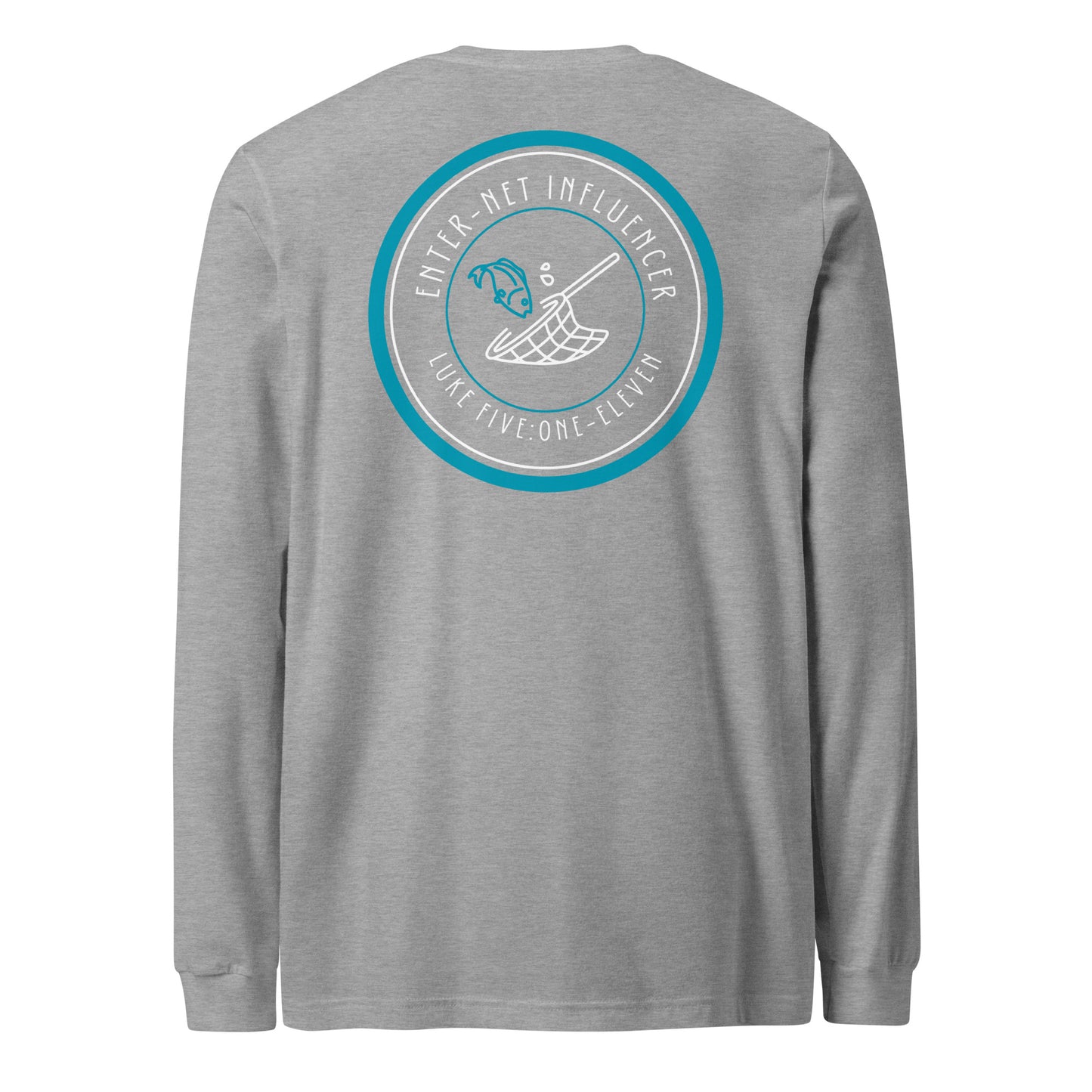 Enter-Net Influencer long-sleeve t-shirt athletic heather