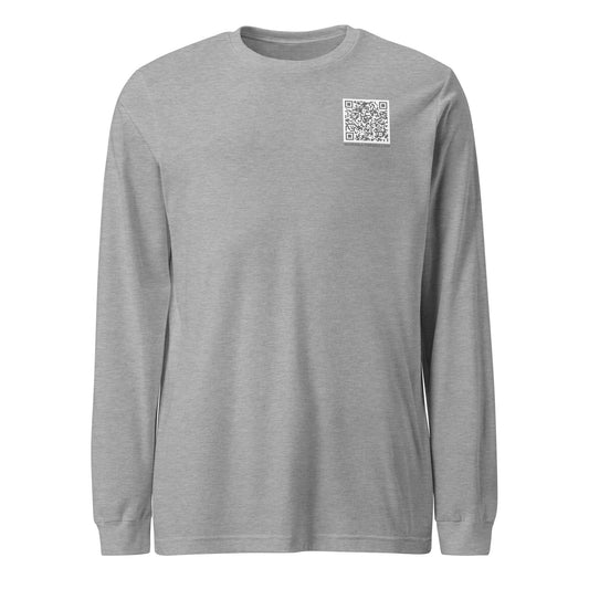 Follow Jesus long-sleeve t-shirt athletic heather