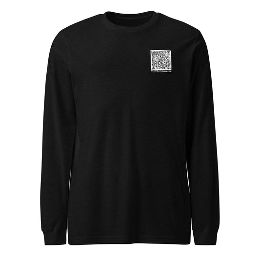 Enter-Net Influencer long-sleeve t-shirt black heather