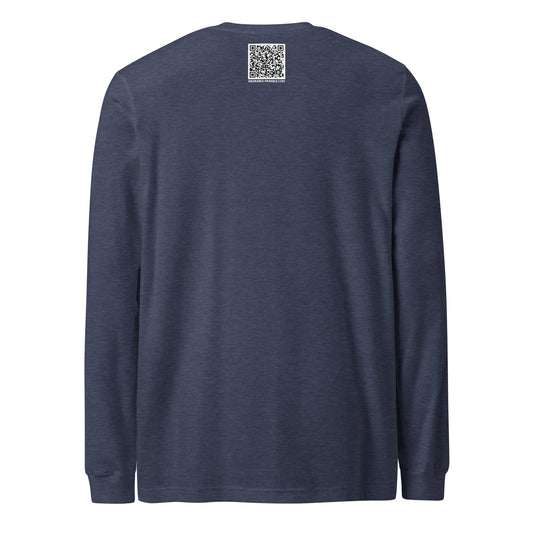 I’m About That Life long-sleeve t-shirt heather navy