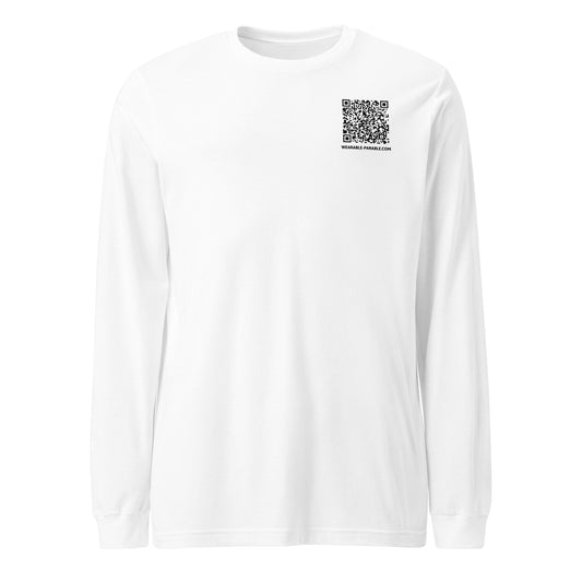 Enter-Net Influencer long-sleeve t-shirt white