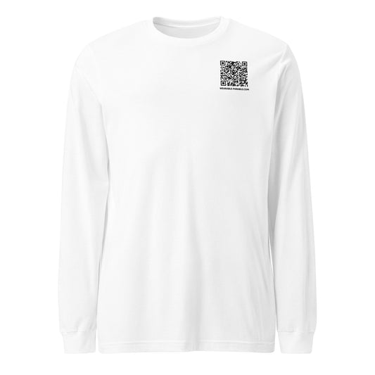 Follow Jesus long-sleeve t-shirt white