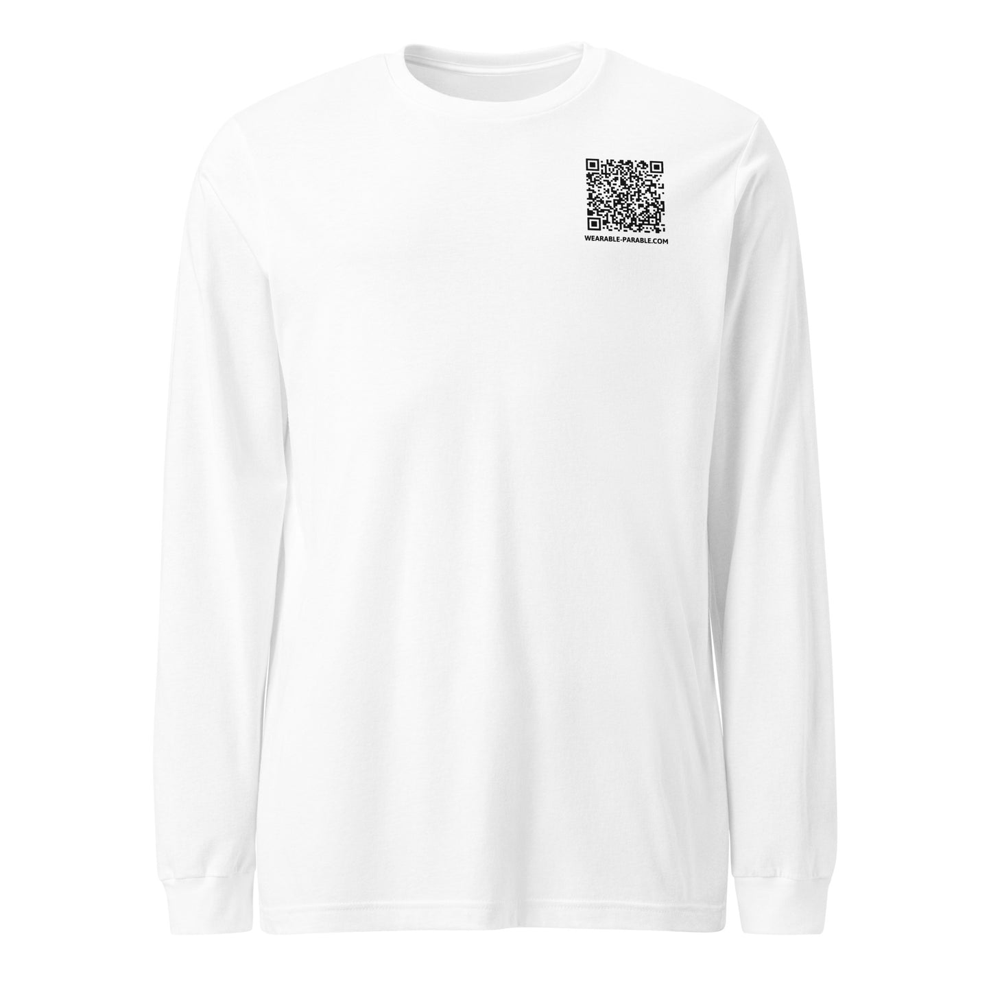 Enter-Net Influencer long sleeve t-shirt white