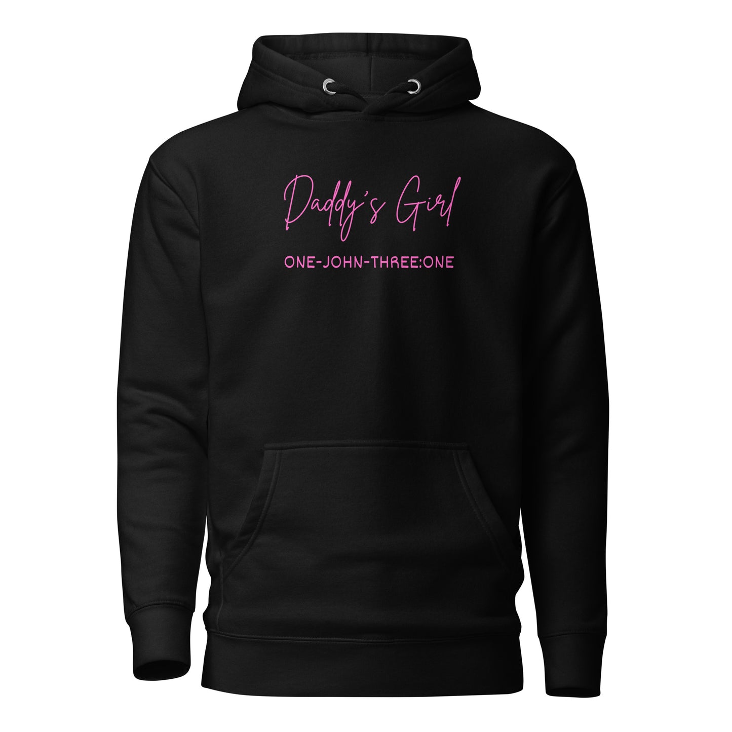 Daddy’s Girl hoodie sweatshirt black