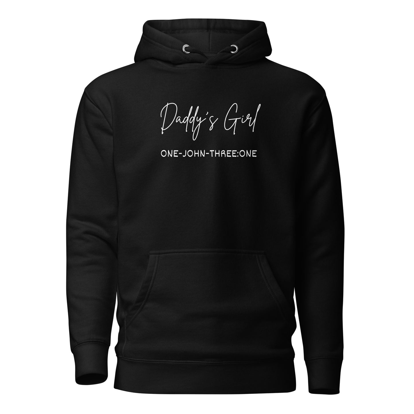 Daddy’s Girl hoodie sweatshirt black
