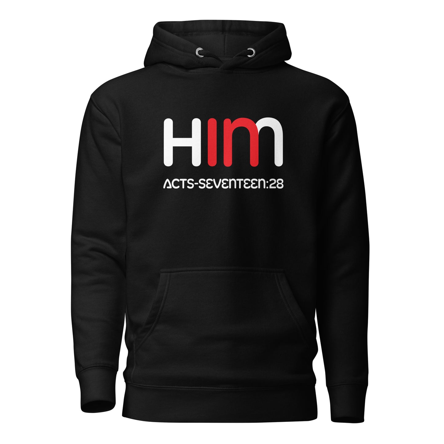 In Him hoodie sweatshirt black