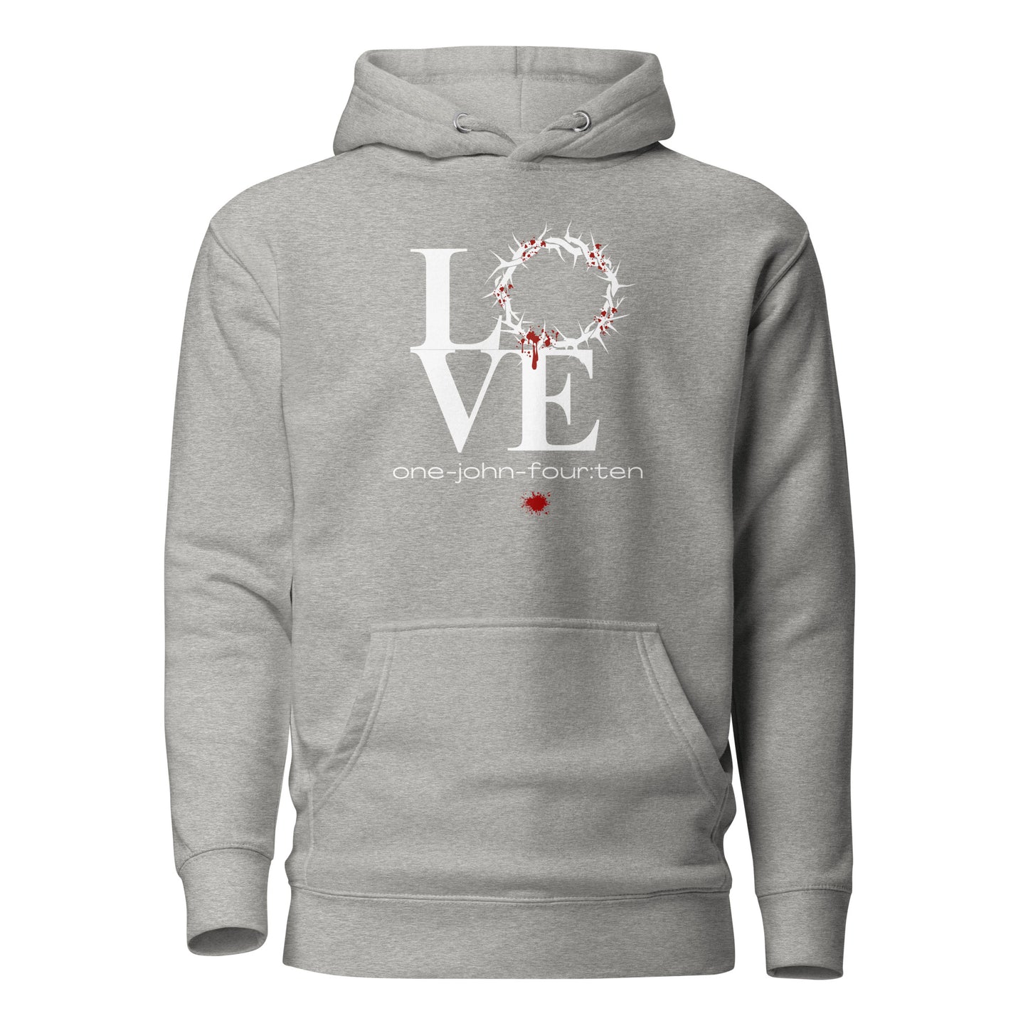 This is Love hoodie sweatshirt carbon gray
