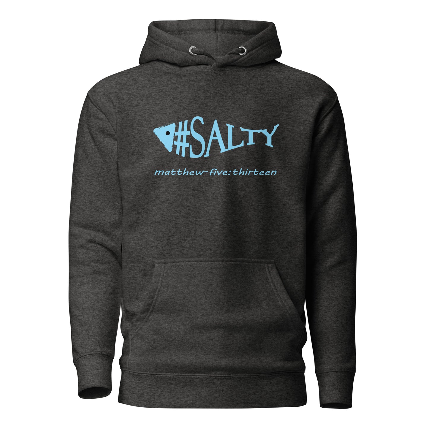 #Salty hoodie sweatshirt charcoal heather