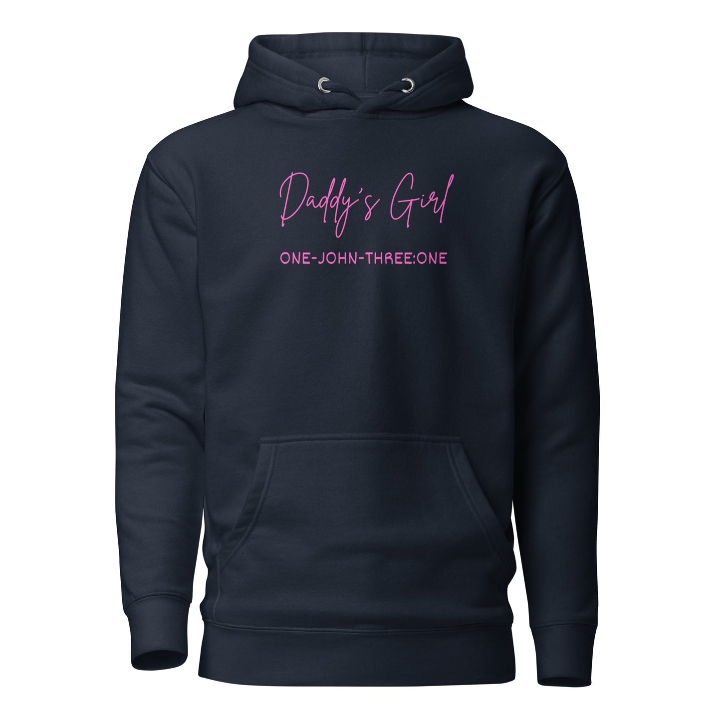 Daddy’s Girl hoodie sweatshirt navy blue