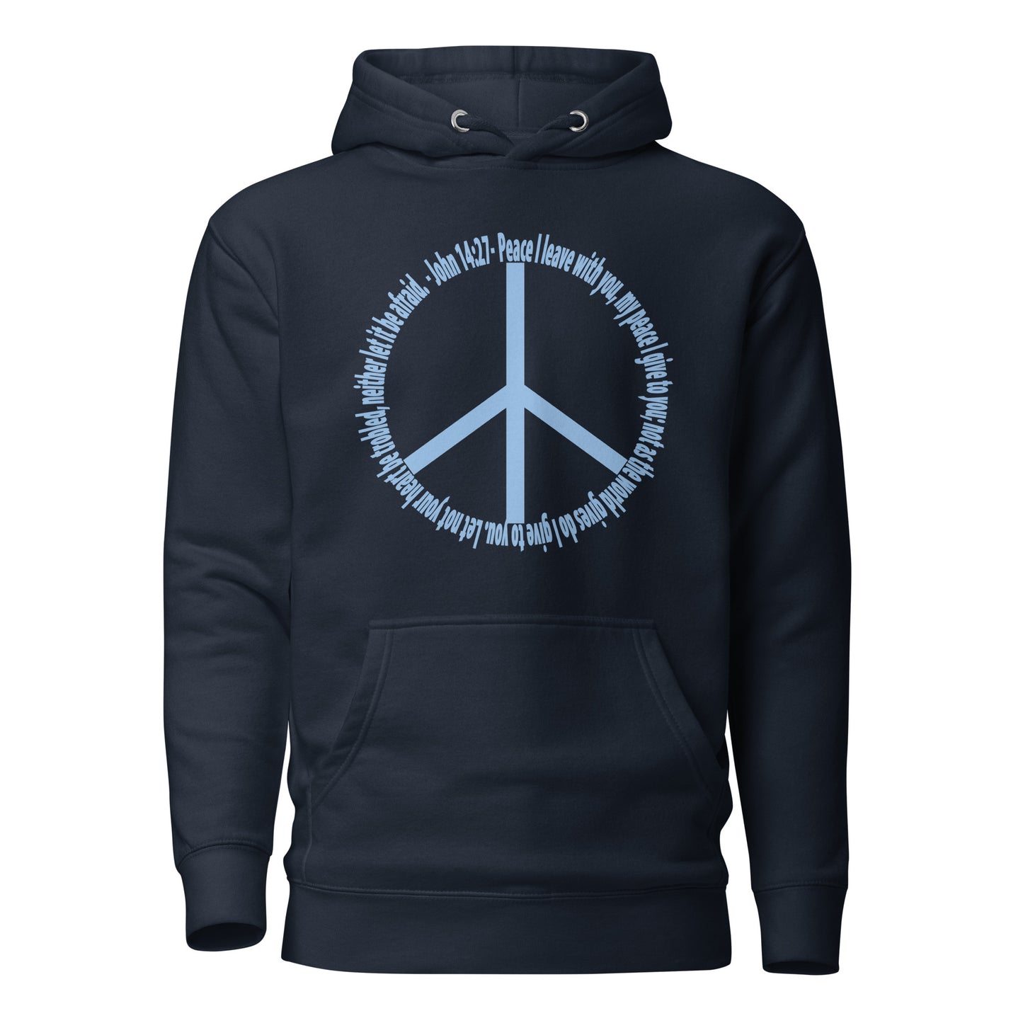 God’s Peace > World Peace hoodie sweatshirt navy blue