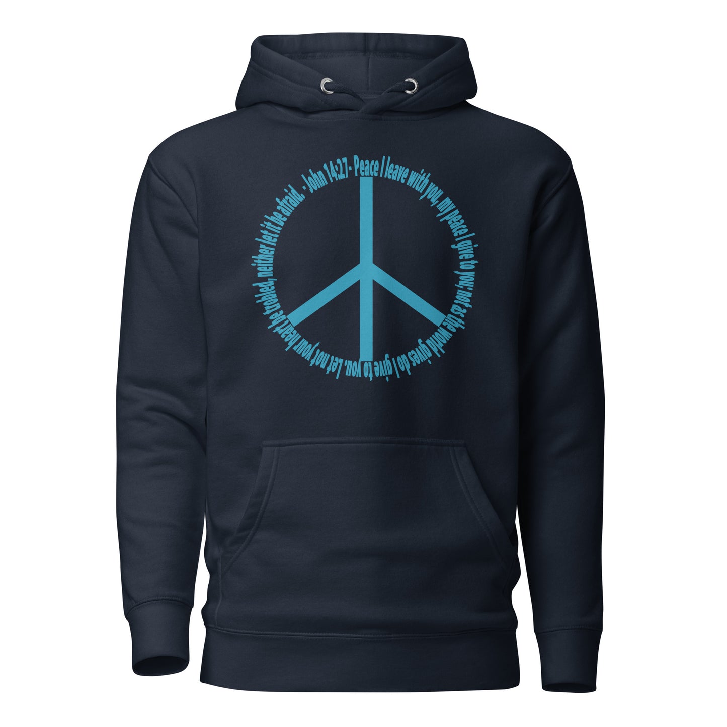 God’s Peace > World Peace hoodie sweatshirt navy blue
