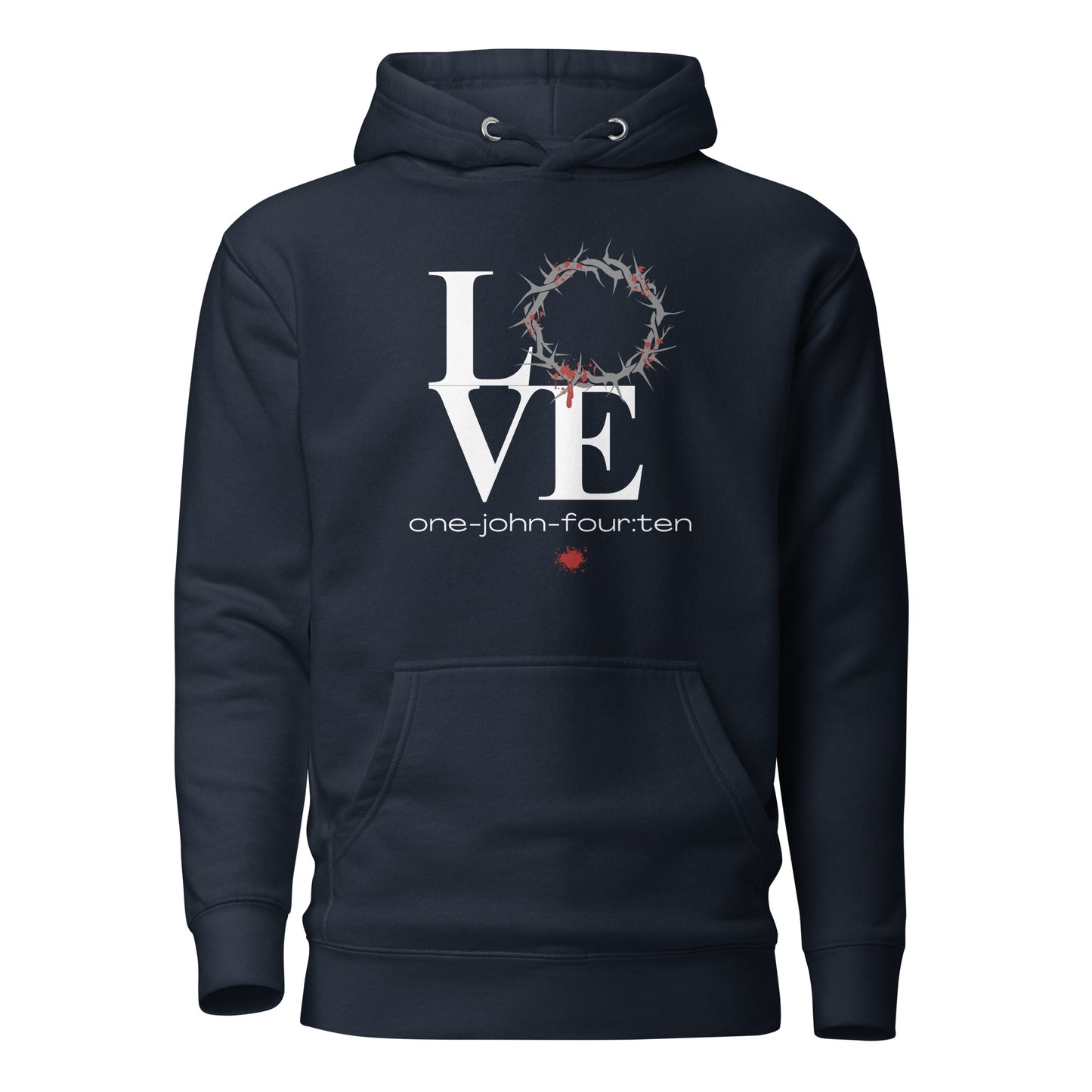 This is Love hoodie sweatshirt navy blue
