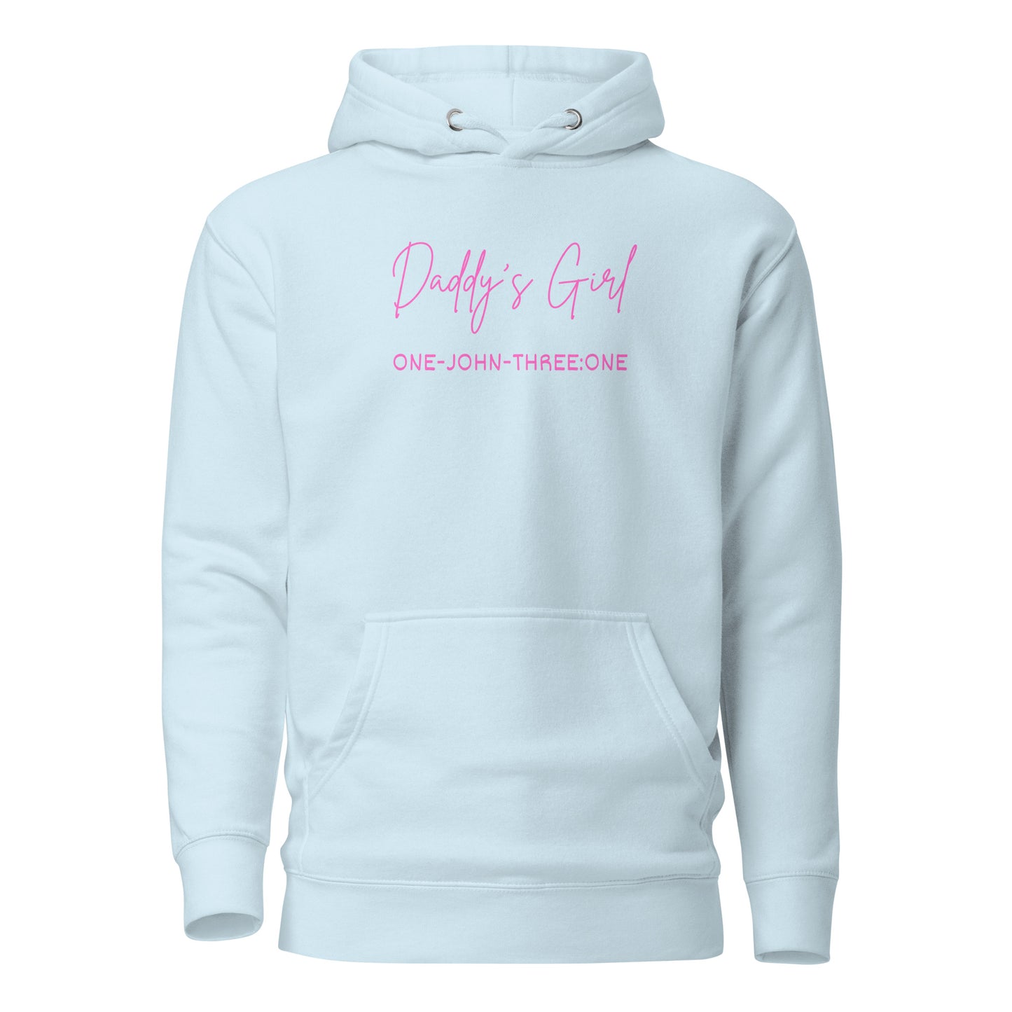 Daddy’s Girl hoodie sweatshirt sky blue