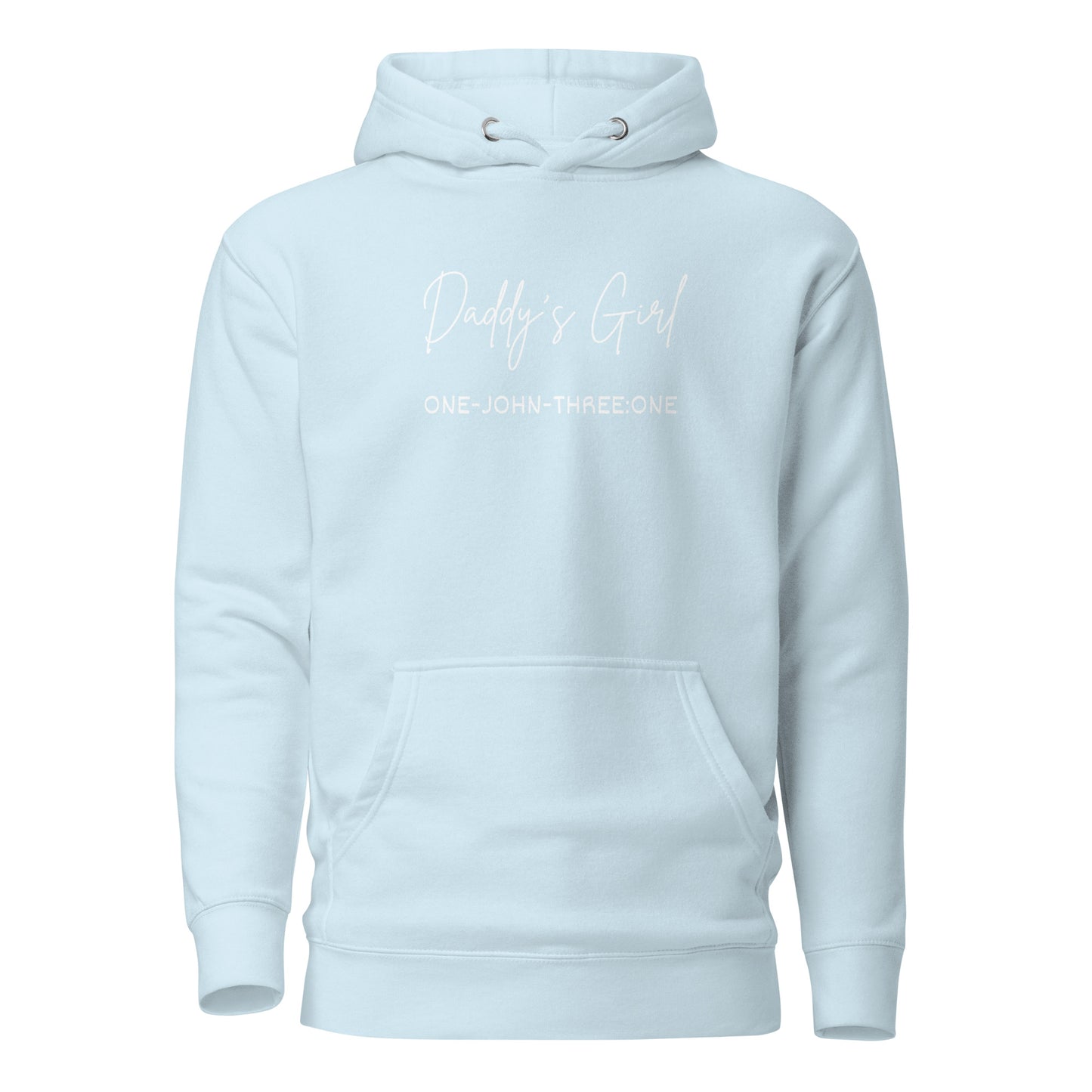 Daddy’s Girl hoodie sweatshirt sky blue
