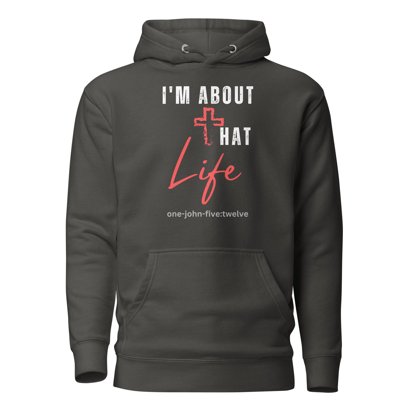 I’m About That Life hoodie sweatshirt vintage black