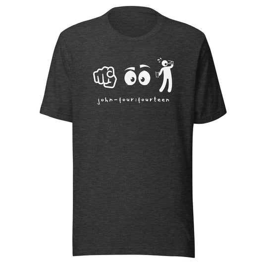 You Look Thirsty short sleeve t-shirt dark gray heather