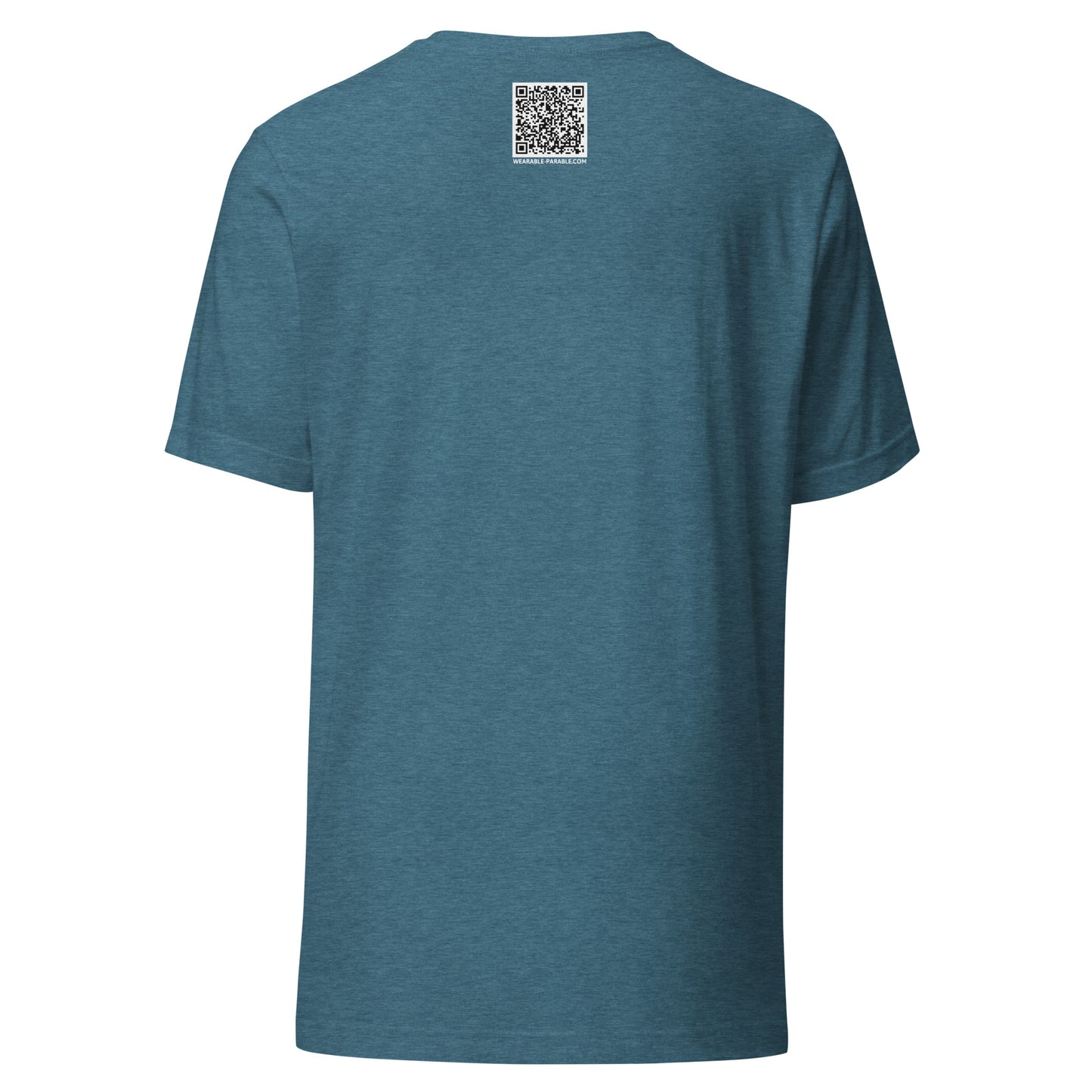Enter-Net Influencer short sleeve t-shirt heather deep teal