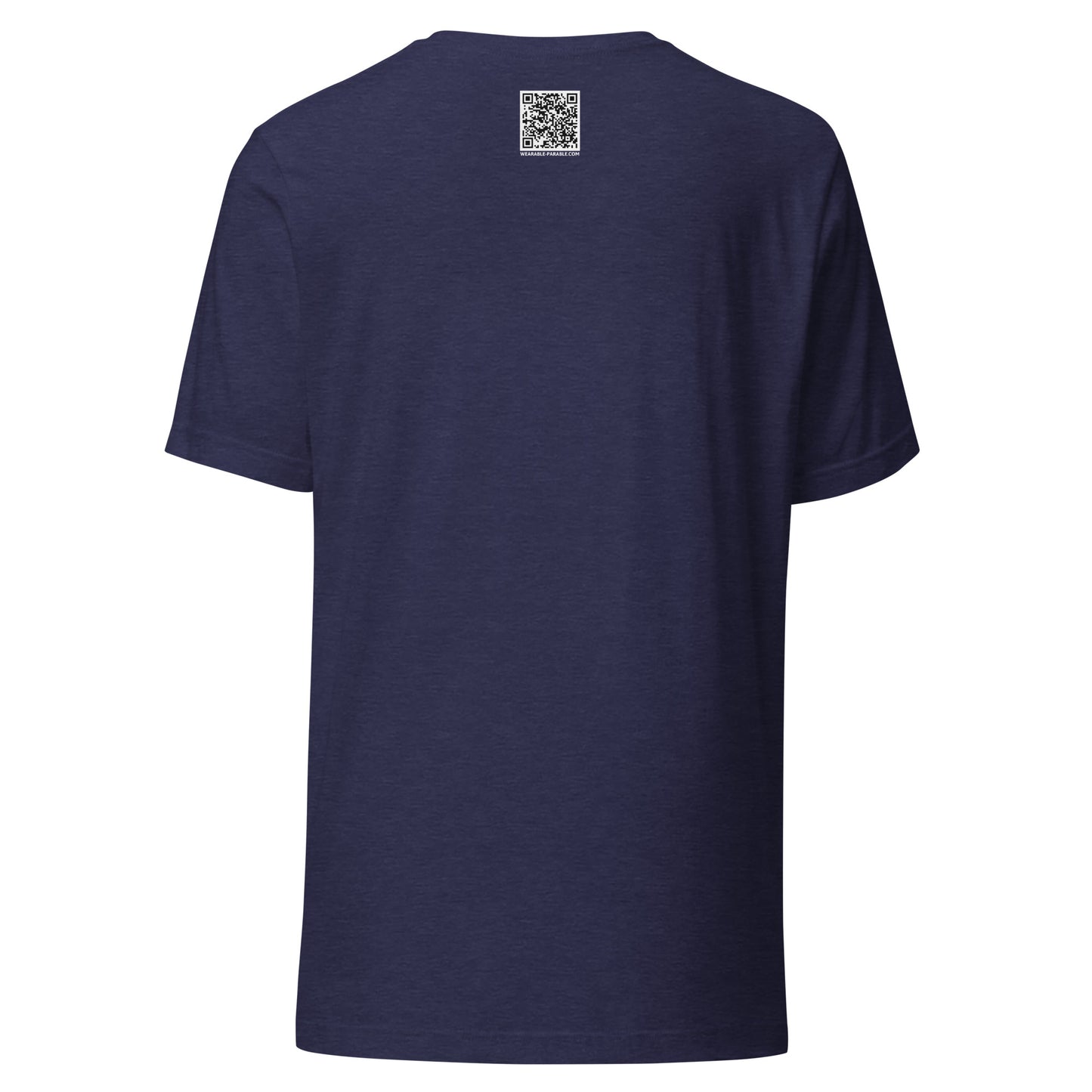 Don’t Care short sleeve t-shirt heather midnight navy
