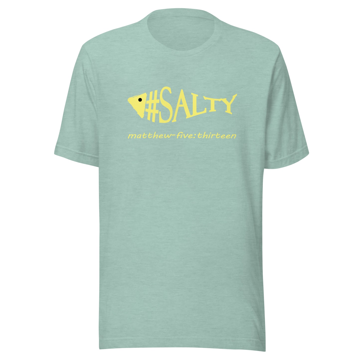 #Salty short sleeve t-shirt heather prism dusty blue