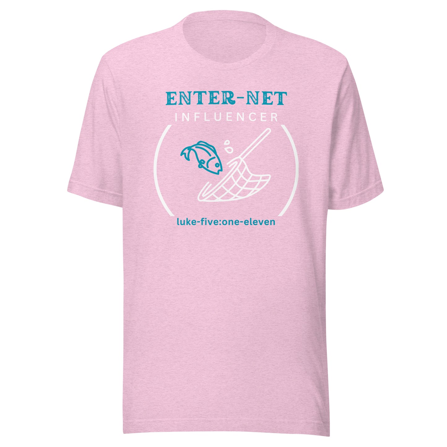 Enter-Net Influencer short sleeve t-shirt heather prism lilac