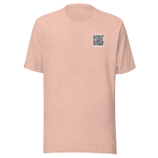 Enter-Net Influencer short sleeve t-shirt heather prism peach