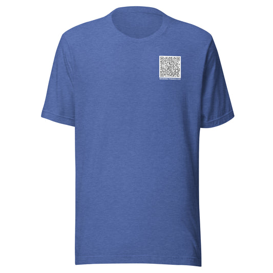 Enter-Net Influencer short sleeve t-shirt heather true royal