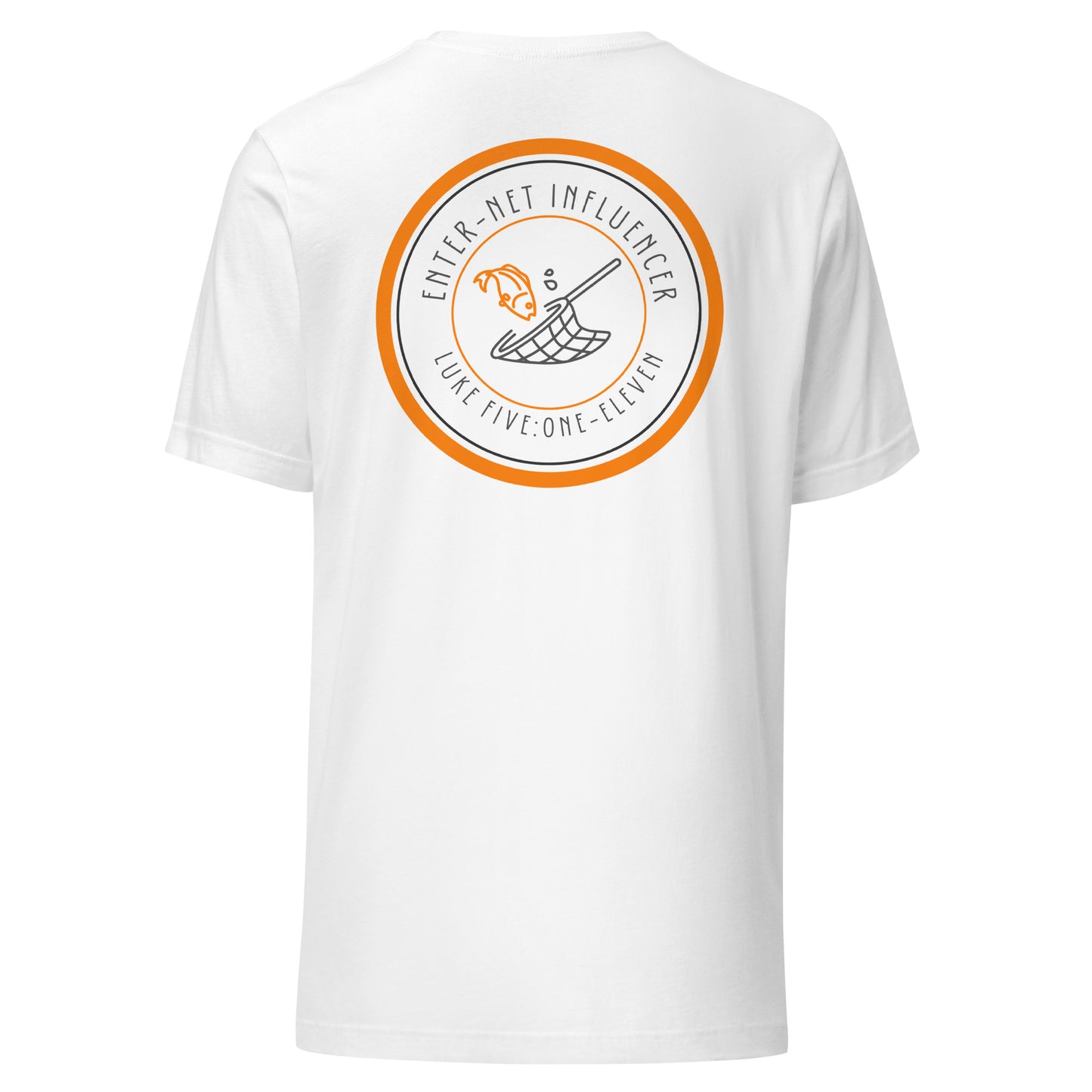 Enter-Net Influencer short sleeve t-shirt white