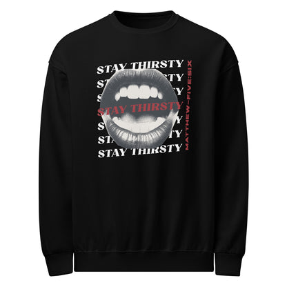 Thirsty sweatshirt black