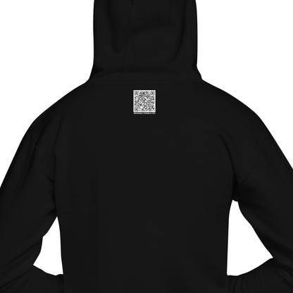 Thirsty hoodie sweatshirt back black