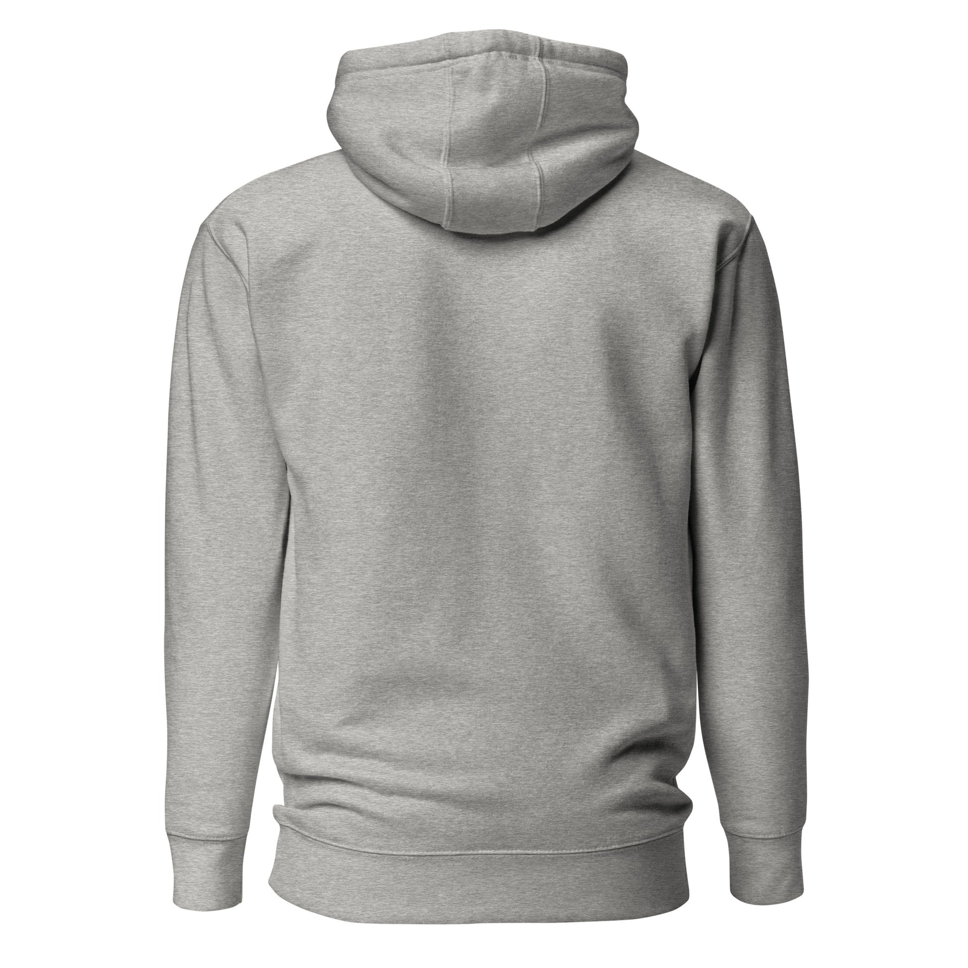 Nope hoodie sweatshirt back carbon gray