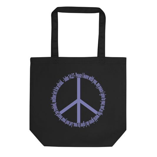 Gods Peace is Greater Than World Peace tote black