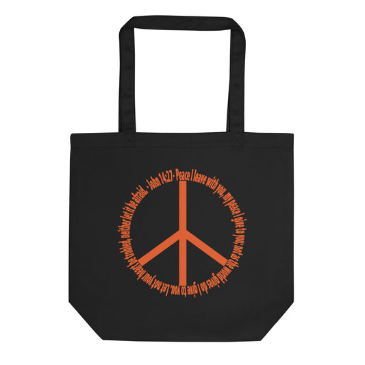 Gods Peace is Greater Than World Peace tote black