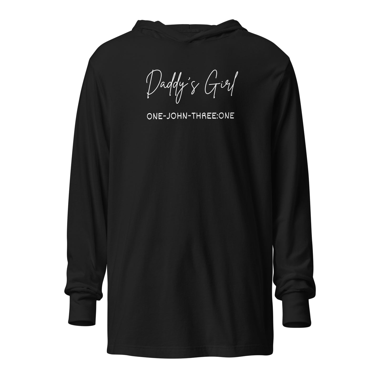 Daddy’s Girl hoodie t-shirt black