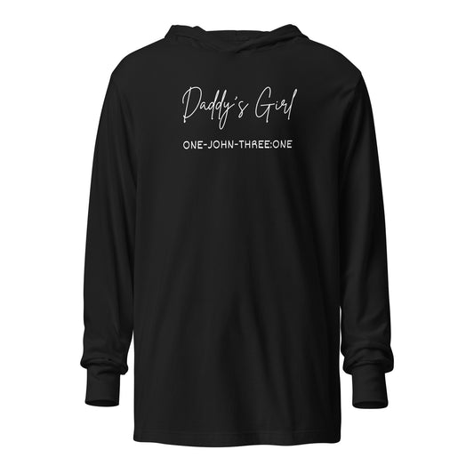 Daddy’s Girl hoodie t-shirt black