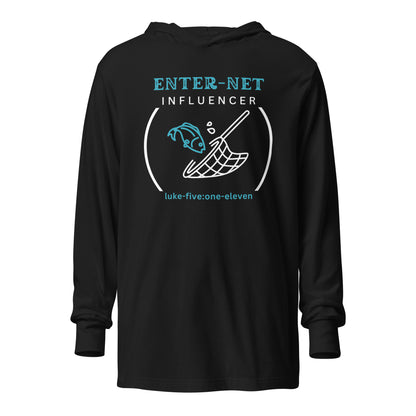 Enter-Net Influencer hoodie t-shirt black