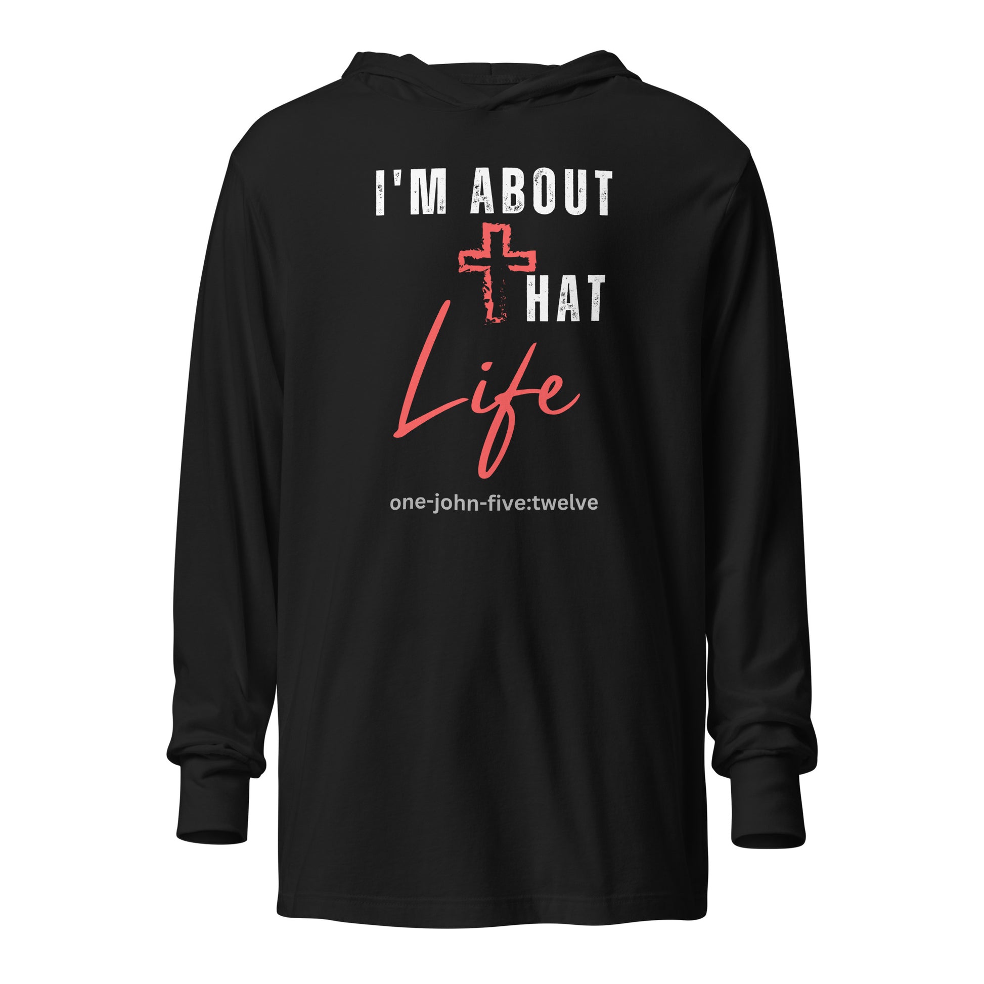 I’m About That Life hoodie t-shirt black