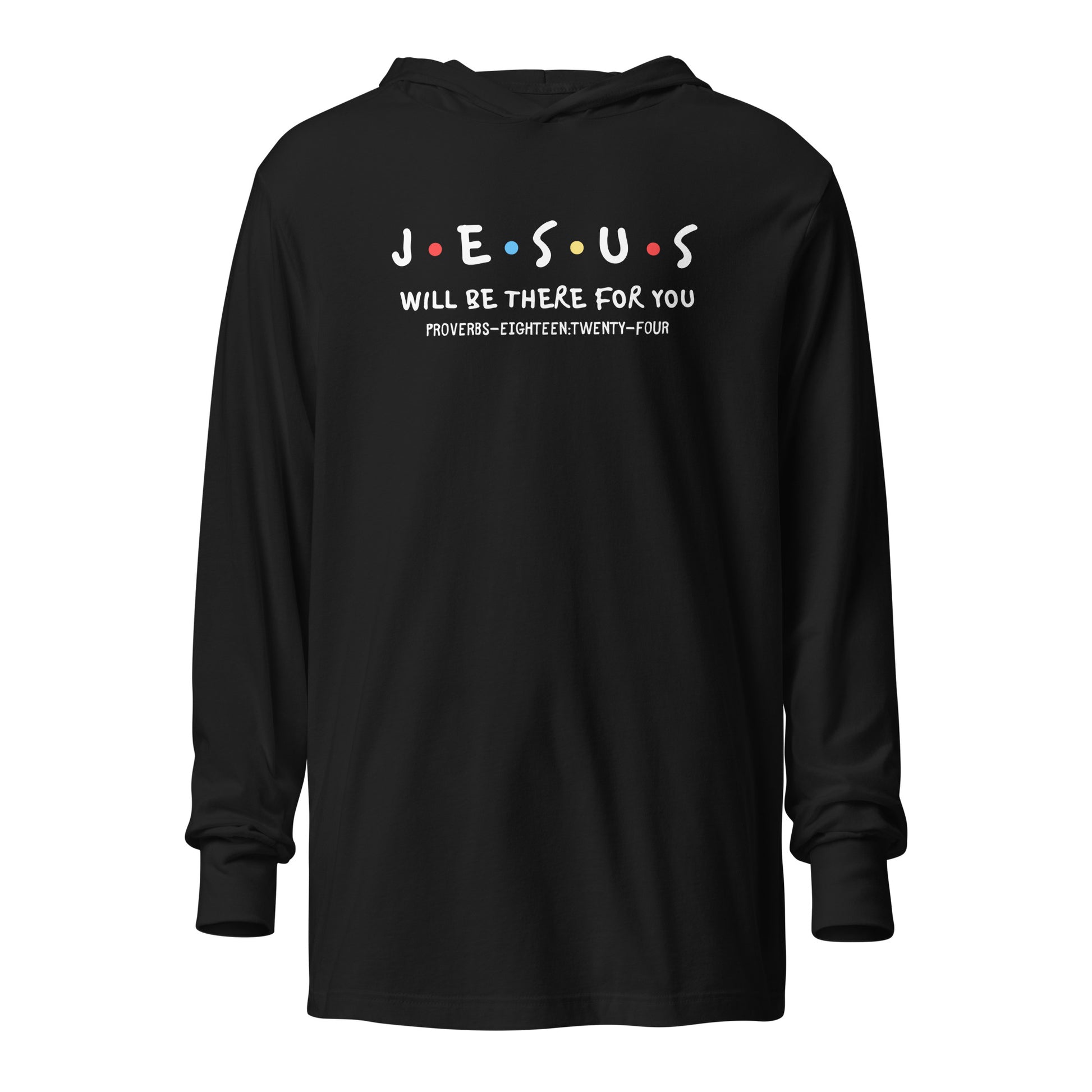 Jesus Is My Friend hoodie t-shirt black