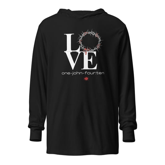 This is Love hoodie t-shirt black
