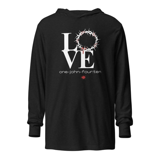 This is Love hoodie t-shirt charcoal black triblend