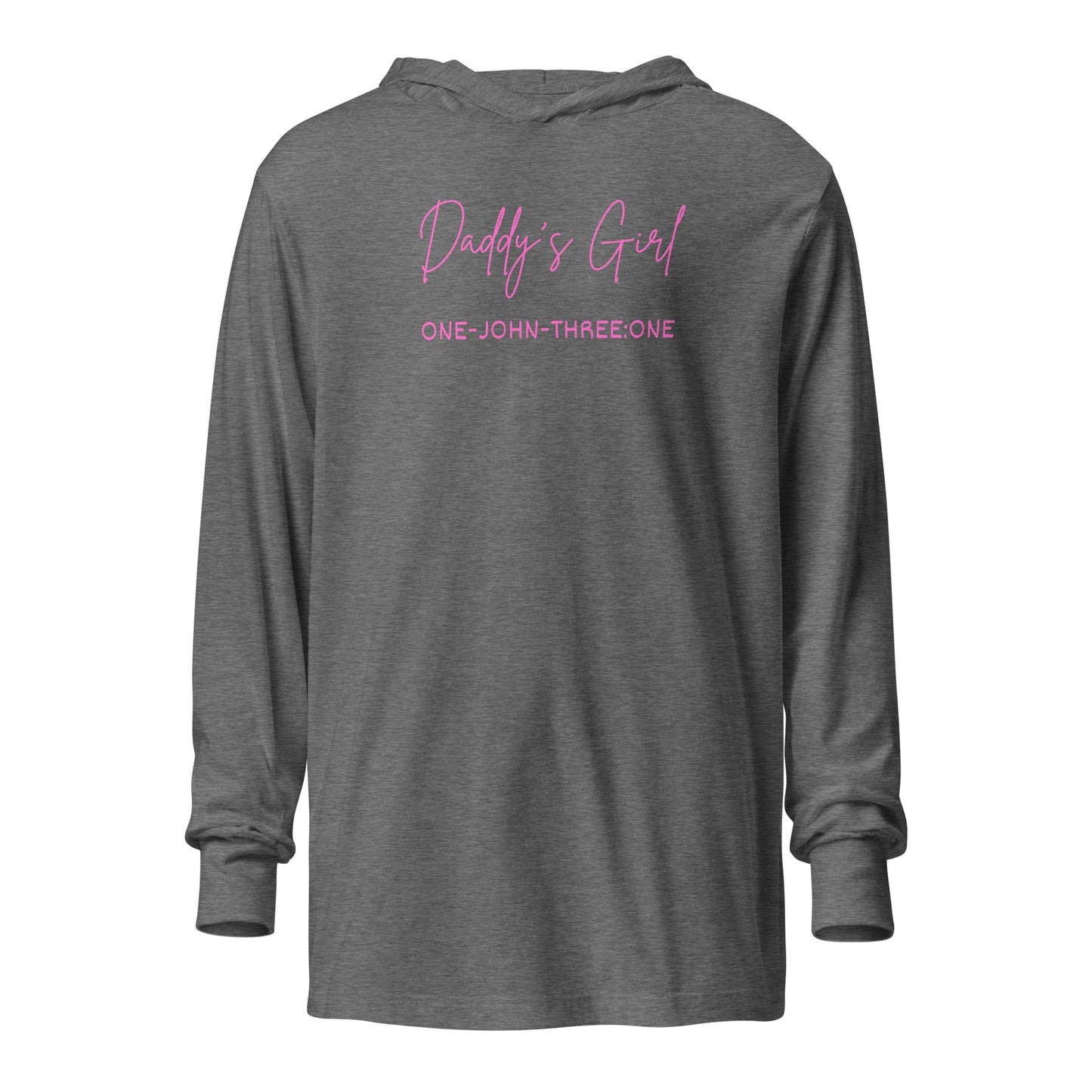 Daddy’s Girl hoodie t-shirt gray triblend