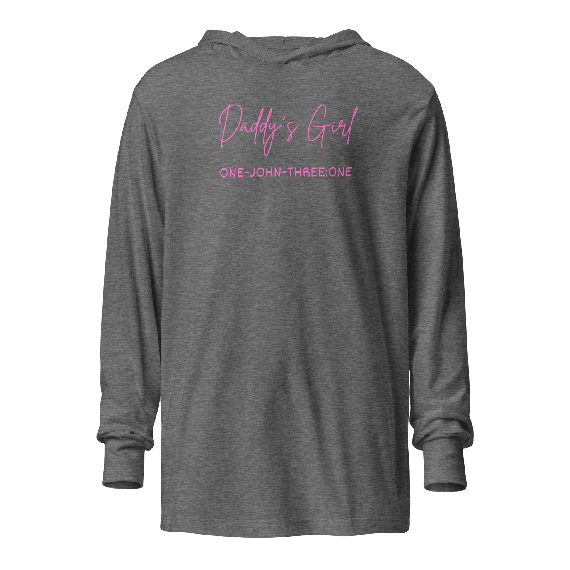 Daddy’s Girl hoodie t-shirt gray triblend